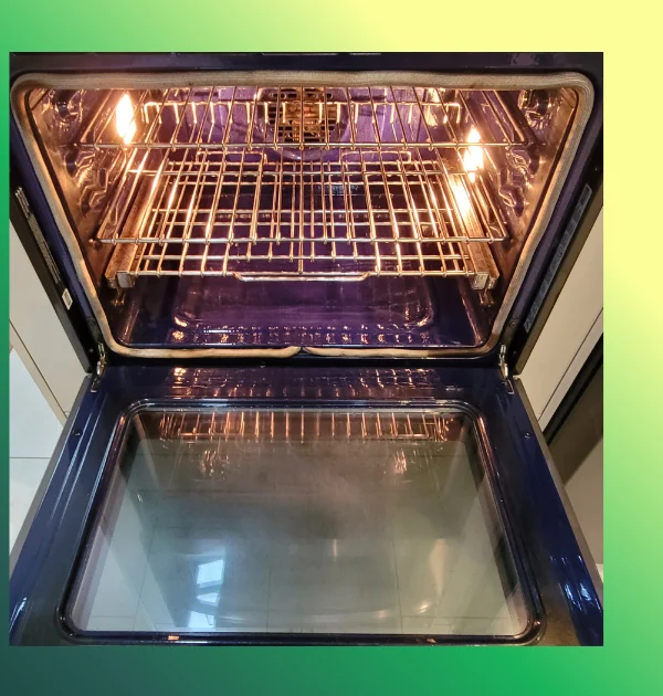 Oven restoration after cleaning